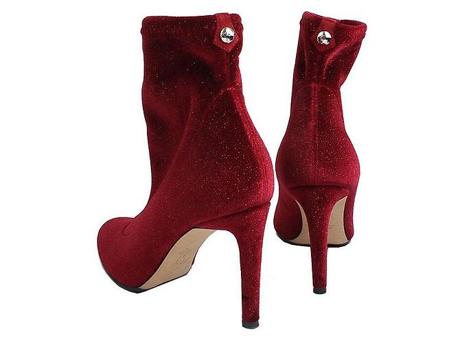 Stivaletti viola glitter Giuseppe Zanotti Porpora - vista 4