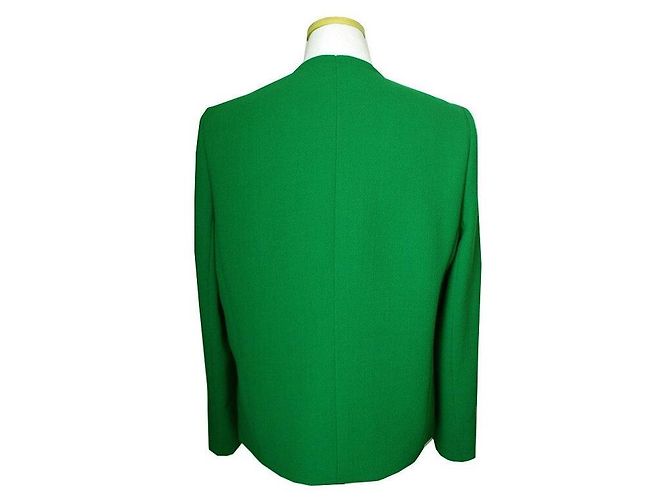 Céline Celine goldfarbene grüne Jacke - Ansicht 2