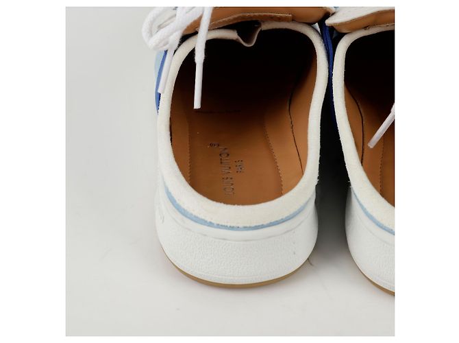 Louis Vuitton Baskets à dos ouvert Taille Bleu - vue 11