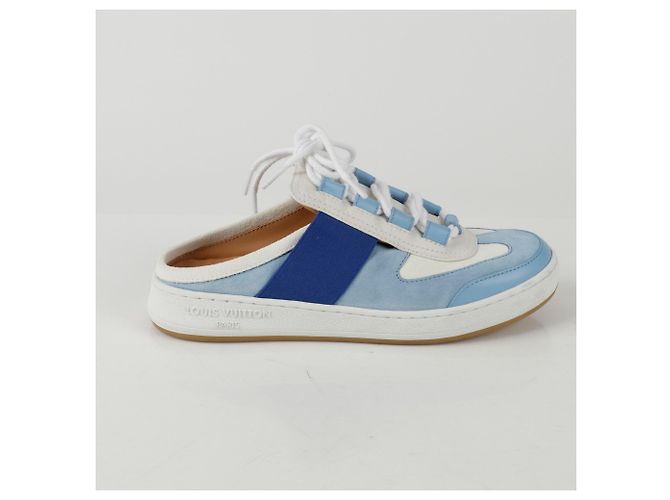 Louis Vuitton Baskets à dos ouvert Taille Bleu - vue 2