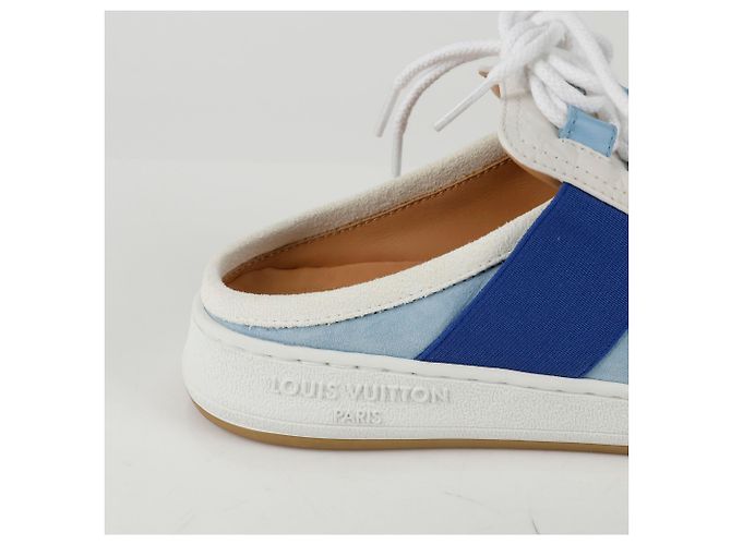 Louis Vuitton Baskets à dos ouvert Taille Bleu - vue 3