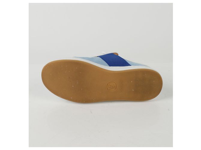 Louis Vuitton Baskets à dos ouvert Taille Bleu - vue 5