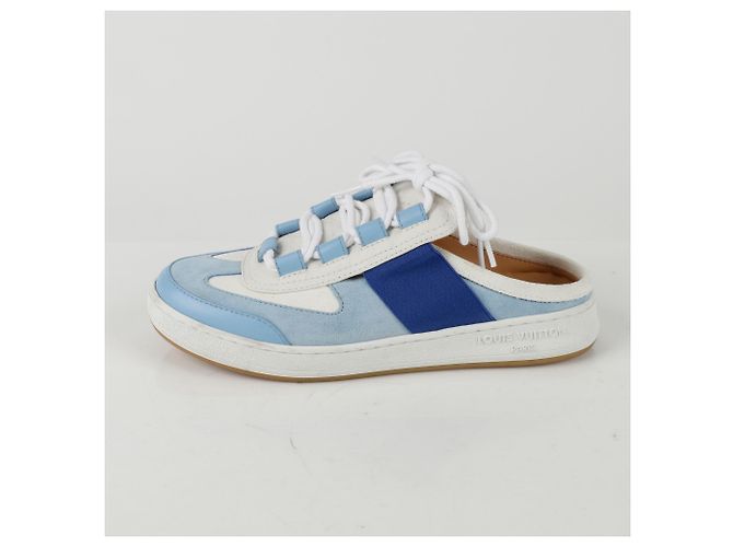 Louis Vuitton Baskets à dos ouvert Taille Bleu - vue 6