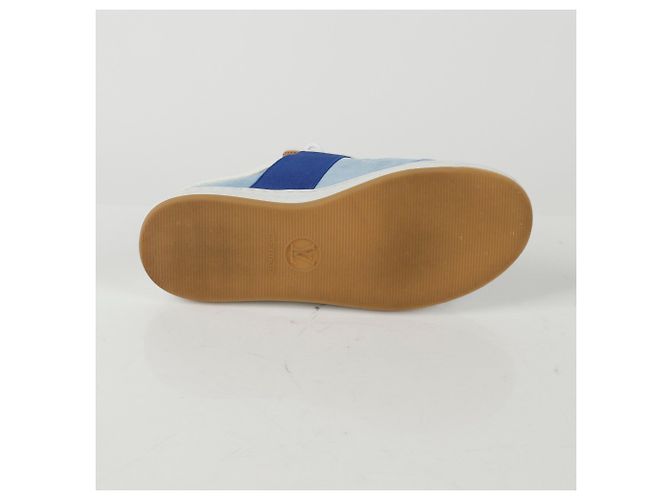 Louis Vuitton Baskets à dos ouvert Taille Bleu - vue 8