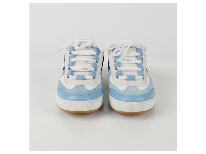 Louis Vuitton Baskets à dos ouvert Taille Bleu - vue 9