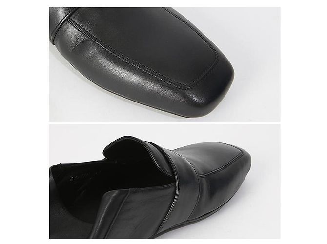 Balenciaga Mocassino Logo City Nero - vista 12