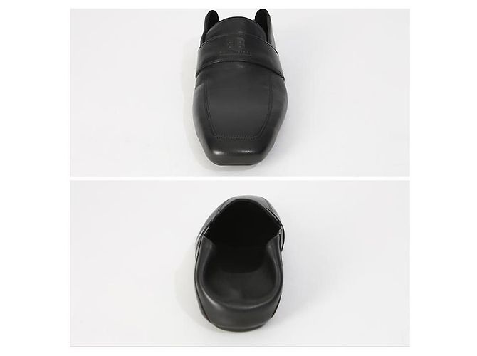 Balenciaga Mocassino Logo City Nero - vista 3