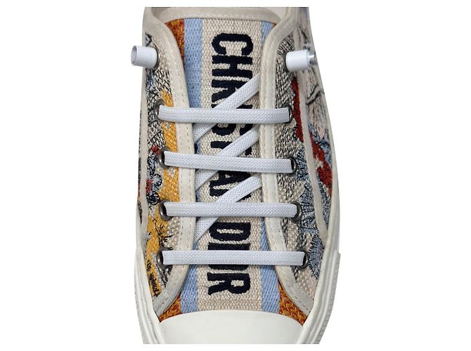 Dior Sneakers in tela Diver ricamati T-Wold per donne e lavoro - vista 10
