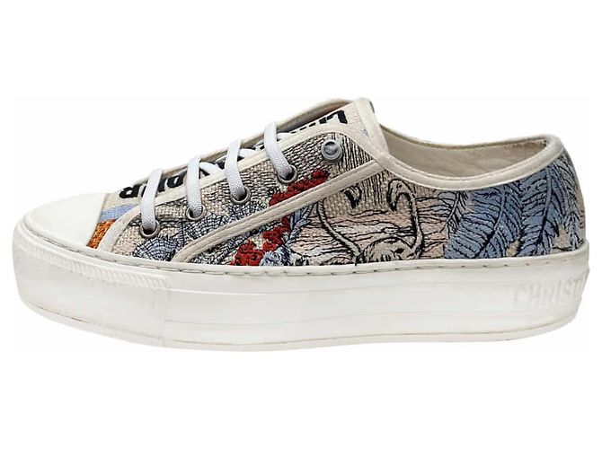 Dior Sneakers in tela Diver ricamati T-Wold per donne e lavoro - vista 2