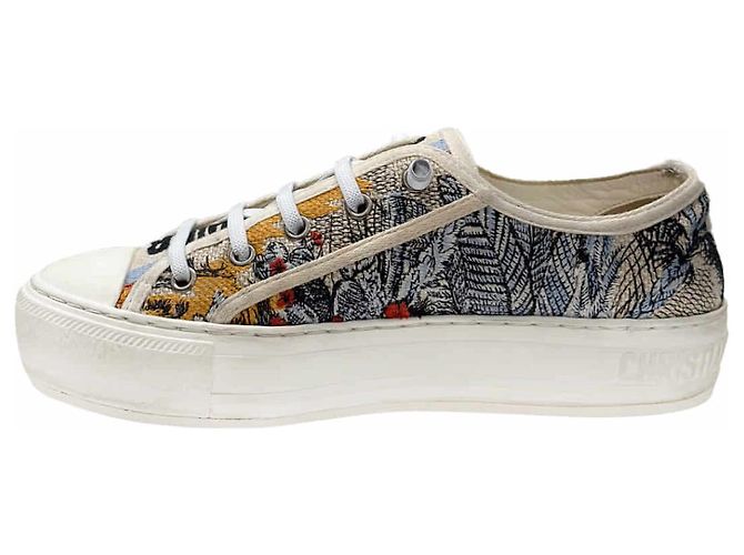 Dior Sneakers in tela Diver ricamati T-Wold per donne e lavoro - vista 4