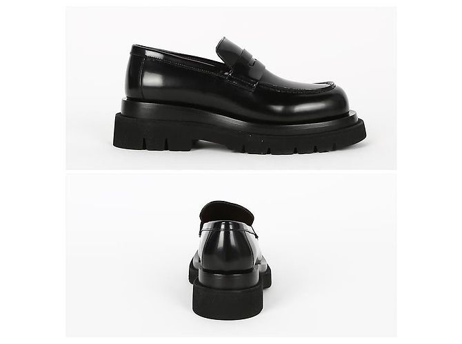 Bottega Veneta Mocassino Chunky Slip-on Nero - vista 11