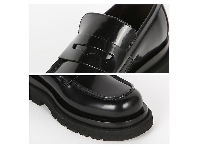Bottega Veneta Mocassino Chunky Slip-on Nero - vista 13