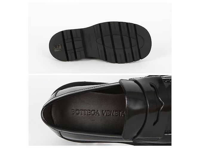Bottega Veneta Mocassino Chunky Slip-on Nero - vista 4