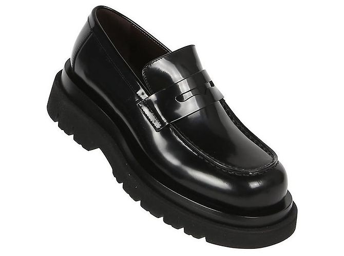 Bottega Veneta Mocassino Chunky Slip-on Nero - vista 9