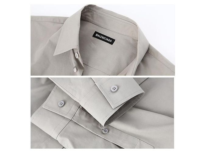 Balenciaga T-shirt con logo Marrone - vista 10