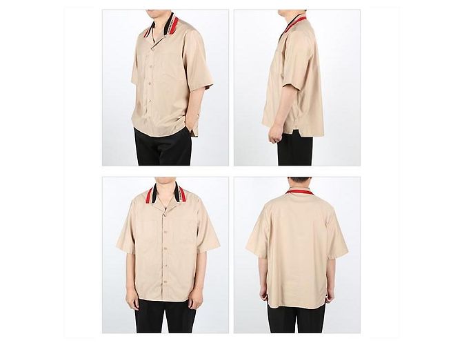 Burberry Short Sleeve Logo Detail Shirt Brown - view 7
