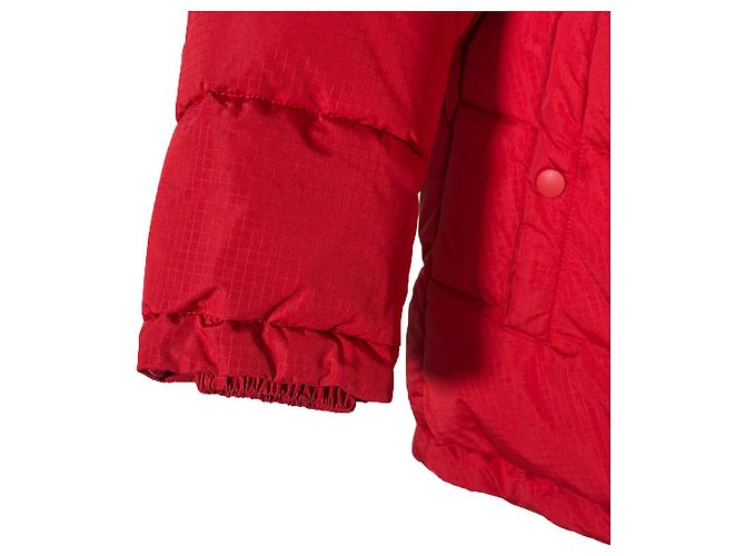 Day Balenciaga Giacca a vento con cappuccio e logo per donne - Rossa Rosso - vista 10
