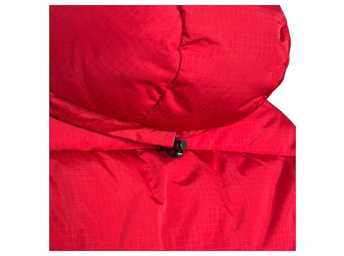 Day Balenciaga Giacca a vento con cappuccio e logo per donne - Rossa Rosso - vista 8