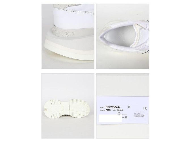 Maison Martin Margiela Sneakers con lacci Maison Margiela Bianco - vista 4