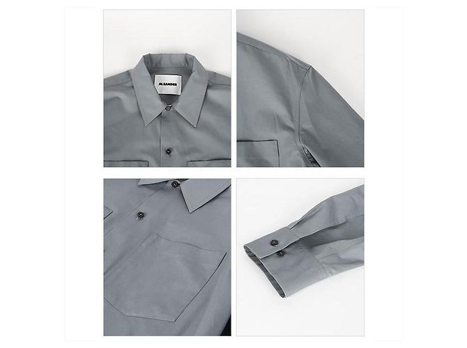 Jil Sander Camisa Castaño - vista 4