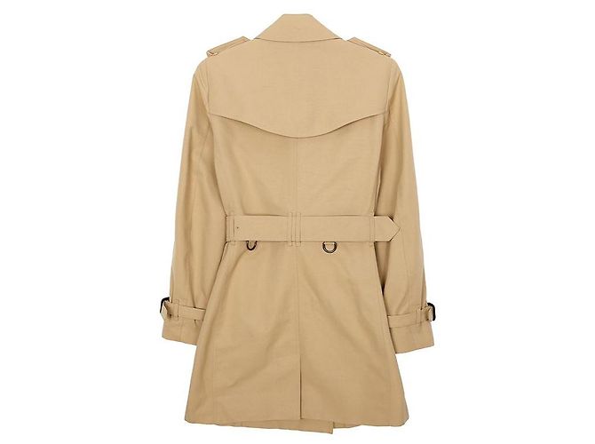 Burberry Abrigo Medio Havane Talla Castaño - vista 2