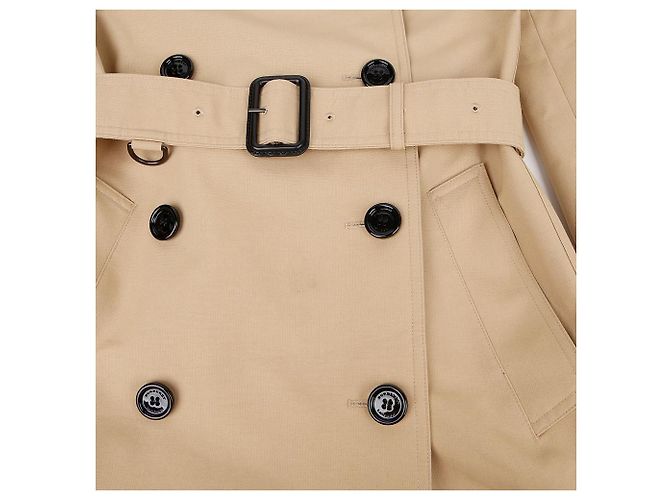 Burberry Abrigo Medio Havane Talla Castaño - vista 6