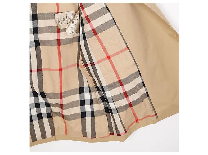 Burberry Abrigo Medio Havane Talla Castaño - vista 9