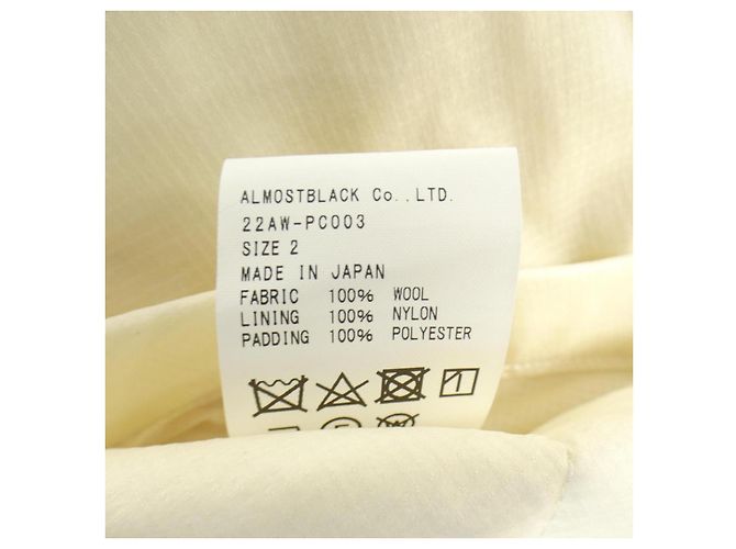 Autre Marque Abrigo PRODUCTTWELVE 22AW-PO003 Beige - vista 3