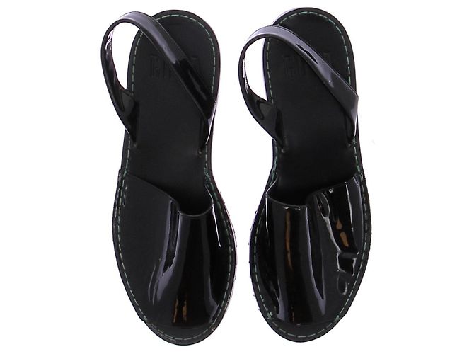 Sandali Goyard in vernice nera Taglia 38 Nero - vista 6