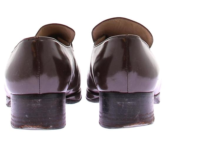 Gucci Mocassini in pelle marrone - vista 5