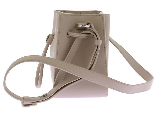 Borsa a mano in pelle beige 3.1 Phillip Lim - vista 4