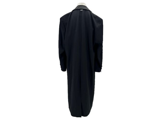 Hugo Boss Schwarzer Wolltrench - Ansicht 2