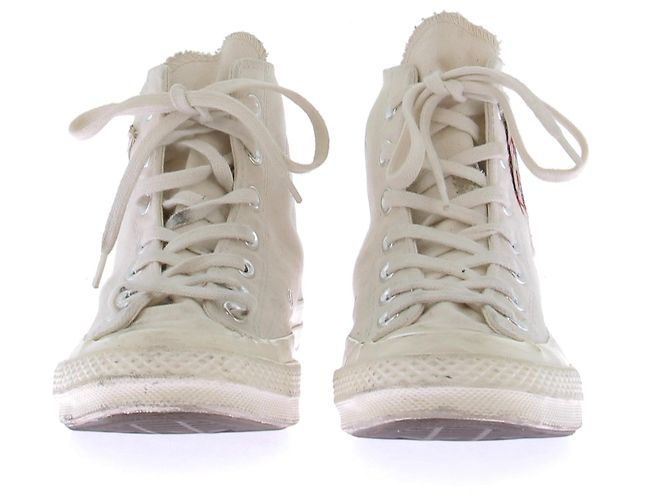 Converse Tiger Sneaker weiß Stoff Größe 37.5 - Ansicht 4