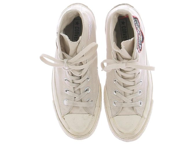Converse Tiger Sneaker weiß Stoff Größe 37.5 - Ansicht 6