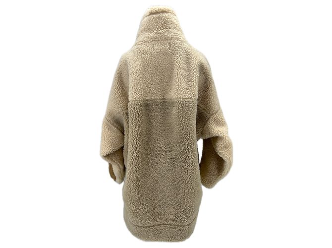 Ralph Lauren Teddyjacke Beige - Ansicht 2
