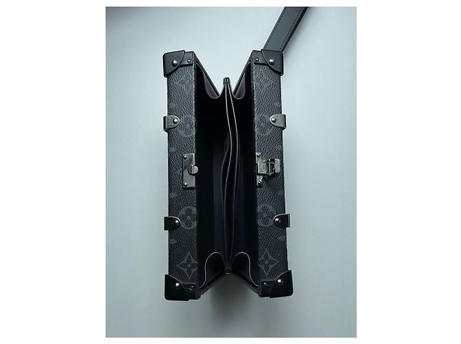 Louis Vuitton Clutch Wallet Trunk Nero - vista 6