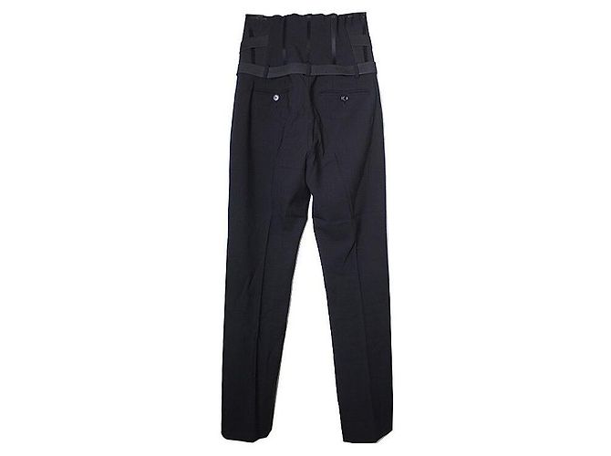 Dolce & Gabbana Pantalones negros de cintura alta Dolce Gabbana - vista 2