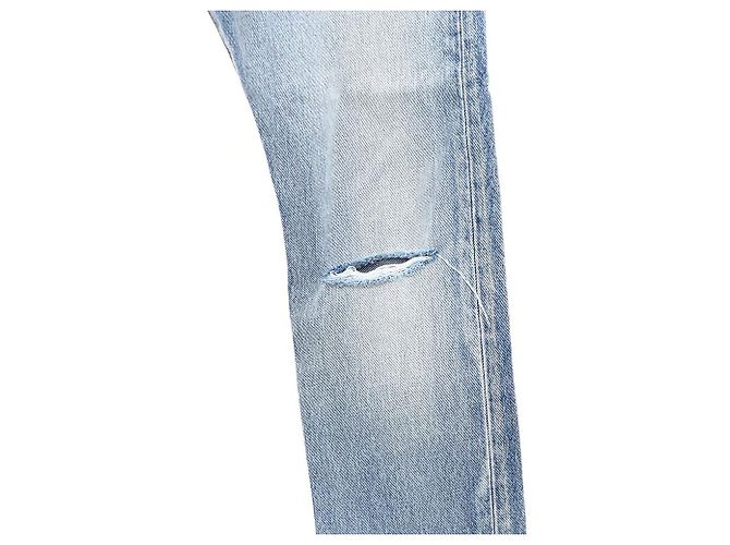 Saint Laurent Pantaloni in denim da uomo Santa Monica Blu - vista 5