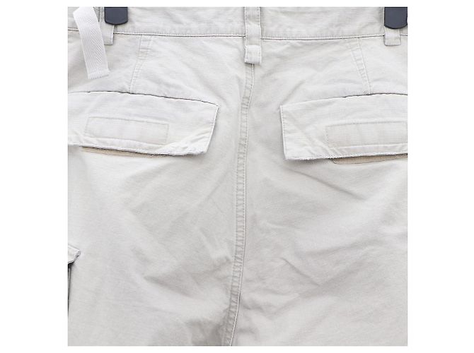 Balenciaga Pantaloni Cargo Beige Large Garde-Robe Marrone - vista 5
