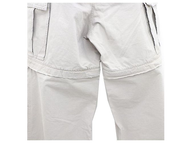 Balenciaga Pantaloni Cargo Beige Large Garde-Robe Marrone - vista 6