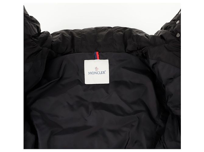 Moncler Flame Long Padding Size Black - view 8