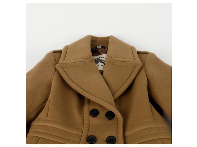 Burberry Talla de abrigo largo Castaño - vista 4