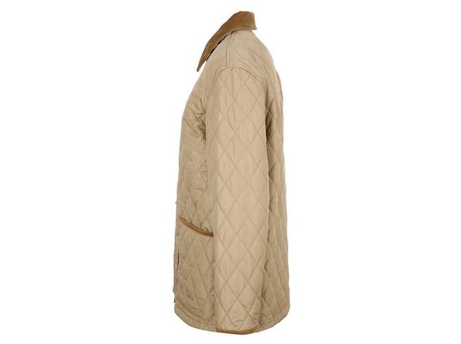 Burberry Damenjacke aus gestepptem Nylon in Halb-Sand Weiß - Ansicht 4