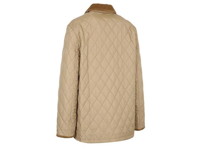 Burberry Damenjacke aus gestepptem Nylon in Halb-Sand Weiß - Ansicht 5