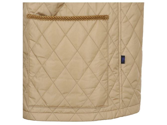 Burberry Damenjacke aus gestepptem Nylon in Halb-Sand Weiß - Ansicht 8