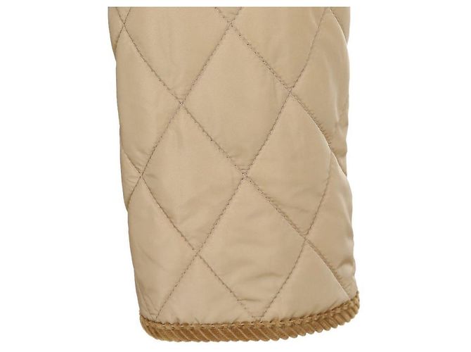 Burberry Damenjacke aus gestepptem Nylon in Halb-Sand Weiß - Ansicht 9