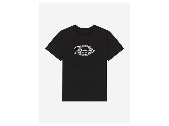 Givenchy T-shirt Medallion Nero - vista 4