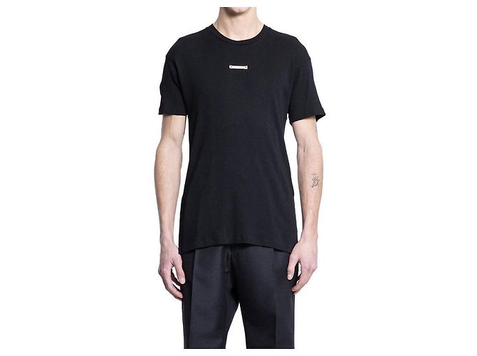 Maison Martin Margiela Name Tag T-Shirt Schwarz - Ansicht 4