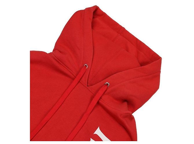 Gucci Felpa con cappuccio con logo stampato Rosso - vista 5