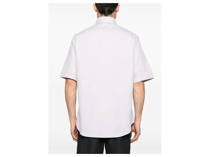 Fendi Camicia Oxford Marrone - vista 6